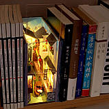 Бук Нук Водна Алея Book Nook Water Alley Інтер'єрний конструктор DIY TC-10 + купол, фото 2