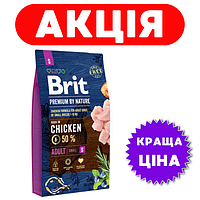 Brit Premium Adult S Chicken 3 кг / Брит Премиум Эдалт С 3 кг - корм для собак