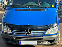 Дефлектор капоту (мухобійка) Mercedes-Benz Sprinter 2001-2006, Vip Tuning, MRD04