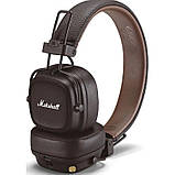 Навушники Marshall Major 4 IV Brown | 80 годин батарея | бездротове заряджання, фото 6