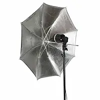 Комплект SY8000KIT-S: студійна фотоспалах (патронова) Godox — SY8000 + стійка 2.8 м. + парасолька на відбиття