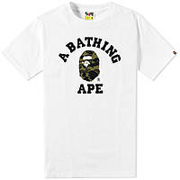 Футболка с принтом A BATHING APE BAPE S