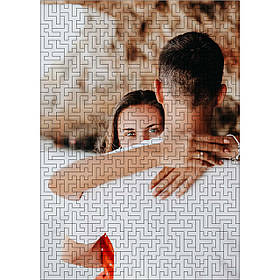 Дерев'яний Пазл-Лабіринт Вертикальний Woods Story За Вашим Фото L