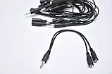 Кабель 3.5/RCA/AUX/2.5/мм/minijack/тюльпани перехідник аудіо стерео, фото 5