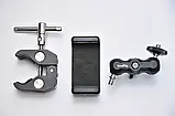 Magic Arm Mini + струбцина Краб Smallrig 1/4 кульова головка кронштейн, фото 4
