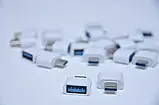OTG USB to Type C під флешку Перехідник з Type C на USB A зворотний, фото 3
