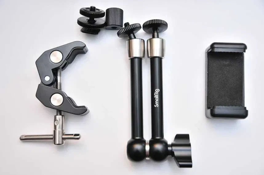 Smallrig 3 в 1 Шарнір Magic Arm 11" 30 см + Краб Струбцина Тримач