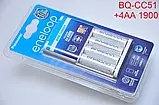 AA AAA Зарядний пристрій Panasonic Eneloop BQ-CC51/CC55/CC61/CC63, фото 3