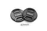 Nikon/Canon Передня кришка об'єктива 49 52 55 58 62 67 72 77 82 мм, фото 5