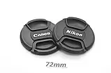 Nikon/Canon Передня кришка об'єктива 49 52 55 58 62 67 72 77 82 мм, фото 7