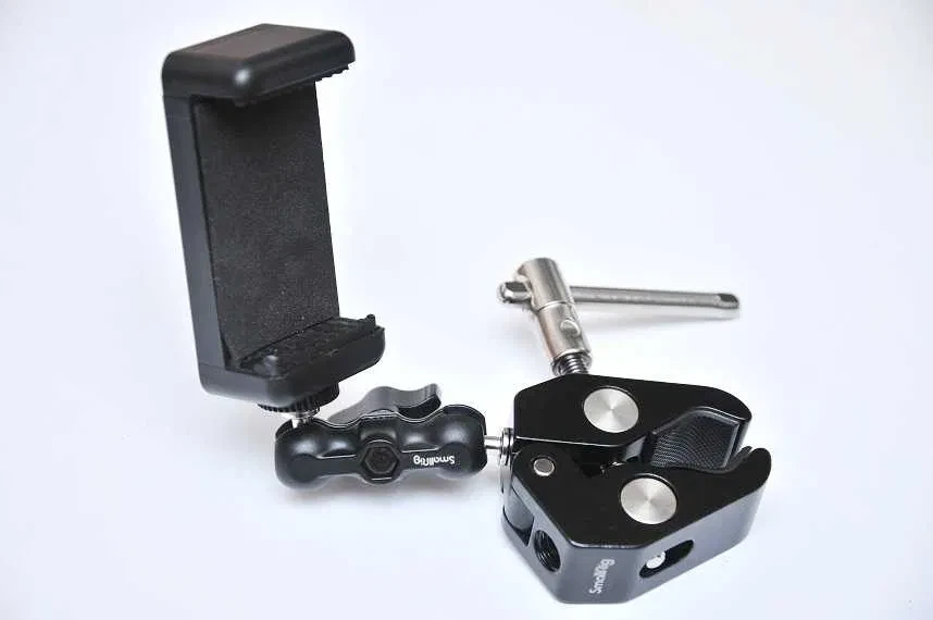 Magic Arm Mini + струбцина + тримач телефона Краб Smallrig 1/4