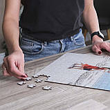 Класичний Дерев'яний Пазл Вертикальний Woods Story За Вашим Фото L, фото 3