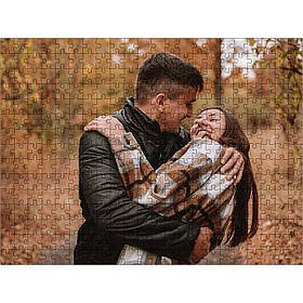 Класичний Дерев'яний Пазл Горизонтальний Woods Story За Вашим Фото L