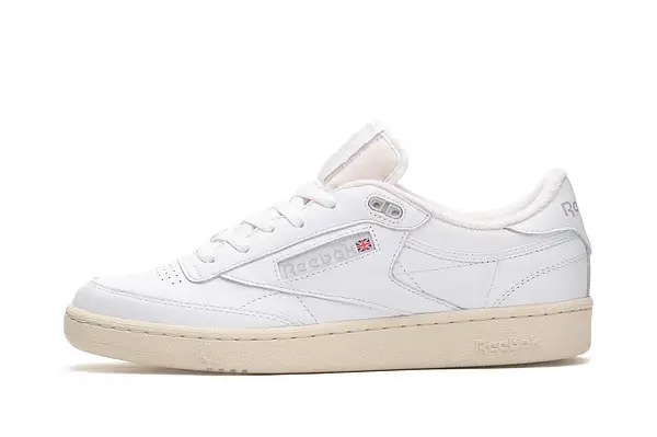 Grey reebok club c hot sale