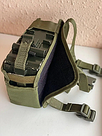Відкритий пудсумок для коробки ПК та ПКМ/ККМ у кольорі піксель горизонтальна відкрита сумка з відривною спинкою