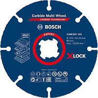 Відрізне коло X-LOCK EXPERT Carbide Multi Wheel, 125 мм універсальний (2608901193)