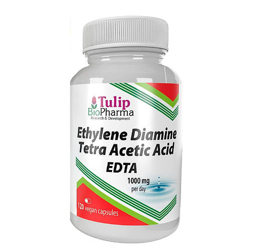 Этилендиаминтетрауксусная кислота (EDTA) 500 мг Tulip BioPharma - 120 ...