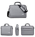 Сумка для ноутбука протиударна 15,6"-17" Сіра (код: IBN017S5 ), фото 3
