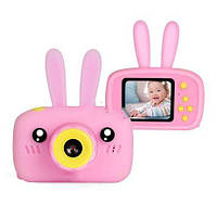 Детская цифровая мини камера фотоаппарат для ребенка GSMIN Fun Camera Rabbit BT6000