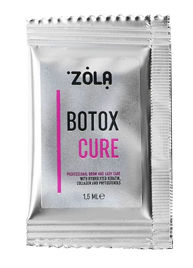 Ботокс для брів і вій у саше Zola Botox Cure 1,5 мл х 1 шт