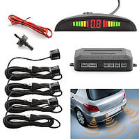 Парковочная система на 4 датчика парковки парктроник Assistant Parking Sensor Black tis tal