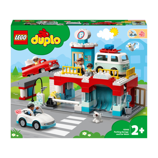 LEGO Duplo Гараж і автомийка конструктор лего дупло Гараж і автомийка 10948, фото 1