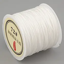 Шнур нейлоновий Шамбала 0,8 мм +-50 м Білий