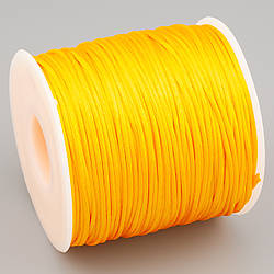 Шнур атласний Шамбала 1,5 мм +-70 м Золотистий