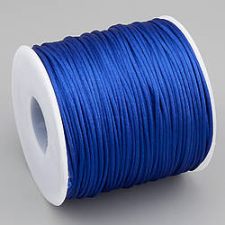 Шнур атласний Шамбала 1,5 мм +-70 м Синій