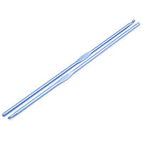 Крючок для вязания алюминиевый 2,5 мм 1 шт. Синий
