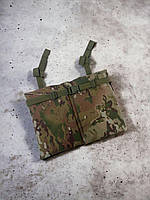 Поджопник тактический для сидения, складной каремат 15 мм на очень надежной системе MOLLE, цвет мультикам tal