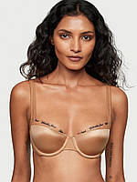 Бюстгальтер без пуш ап Victoria's Secret Smooth Logo Embroidery Lightly Lined Balconette Bra