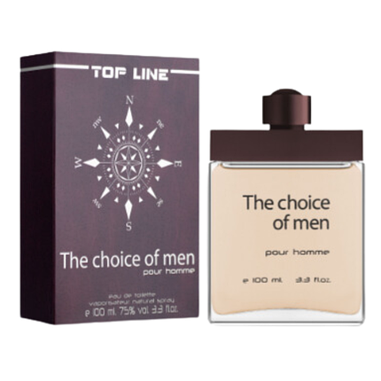 TOP LINE Туалетна вода для чоловіків THE CHOICE of MEN, 100 мл, фото 1
