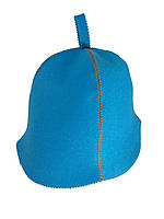 Банная шапка Luxyart искусственный фетр голубой (LС-409) js