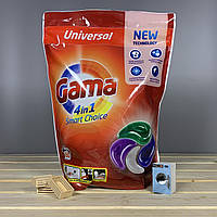 Капсули для прання Gama 4in1 Universal 60шт.