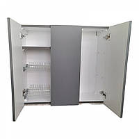 Кухонный пластиковый подвесной шкаф 80 см с покрытием HPL 1122 mat EJ, код: 8347256
