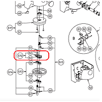 Шестерні пластикові для міксера Electrolux, Zanussi, DITO Electrolux BE5, DITOMIX5, EL5N (арт. 0D0871), фото 6