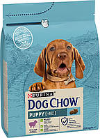 Сухой корм для щенков Dog Chow Puppy Lamb с ягненком, 2.5 кг