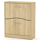 Тумба під взуття ТО-2 Ательє світлий Компаніт (70х26х85 см), фото 6