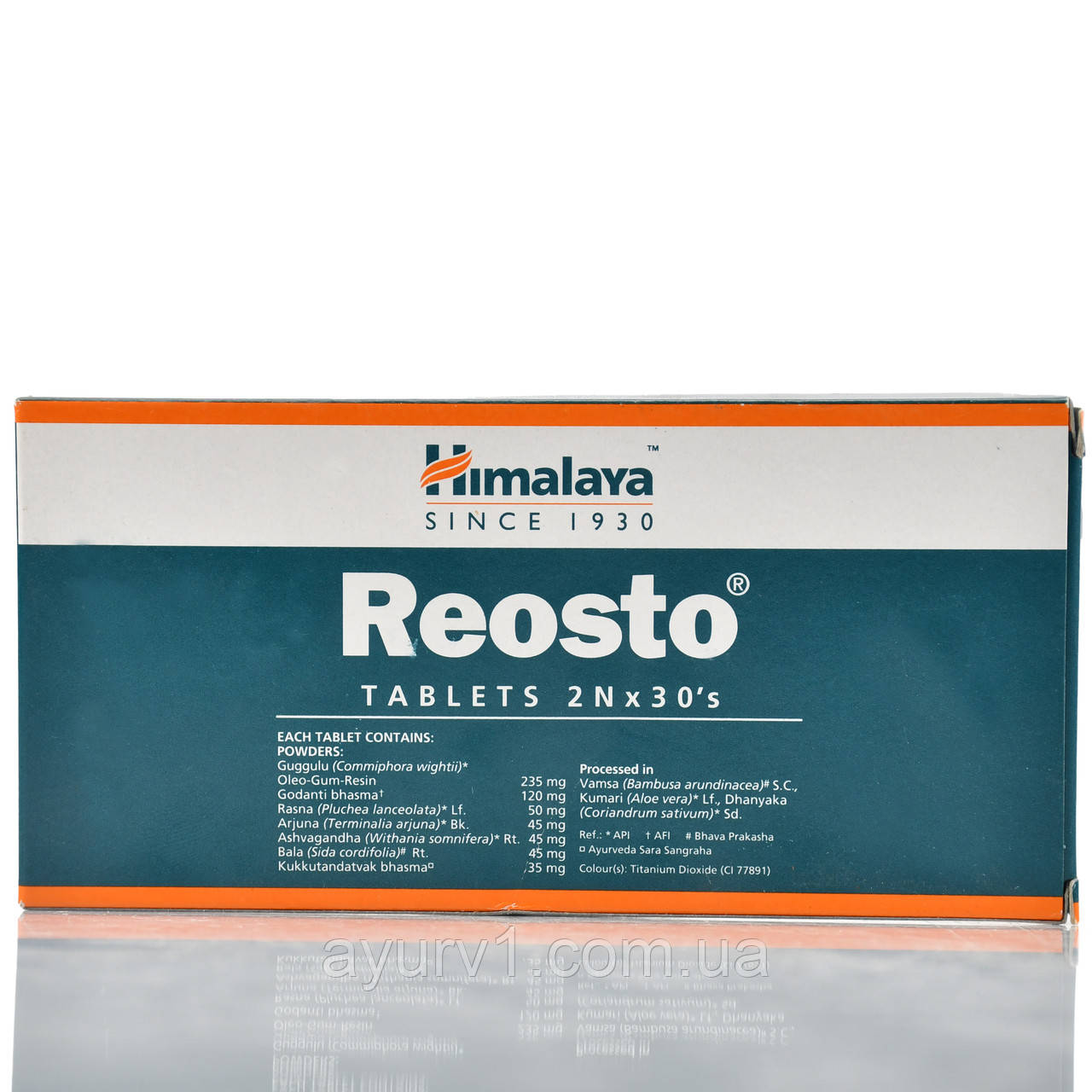 Реосто Хімалія/Reosto, Himalaya, 60 tab у разі переломів, остеопорозу
