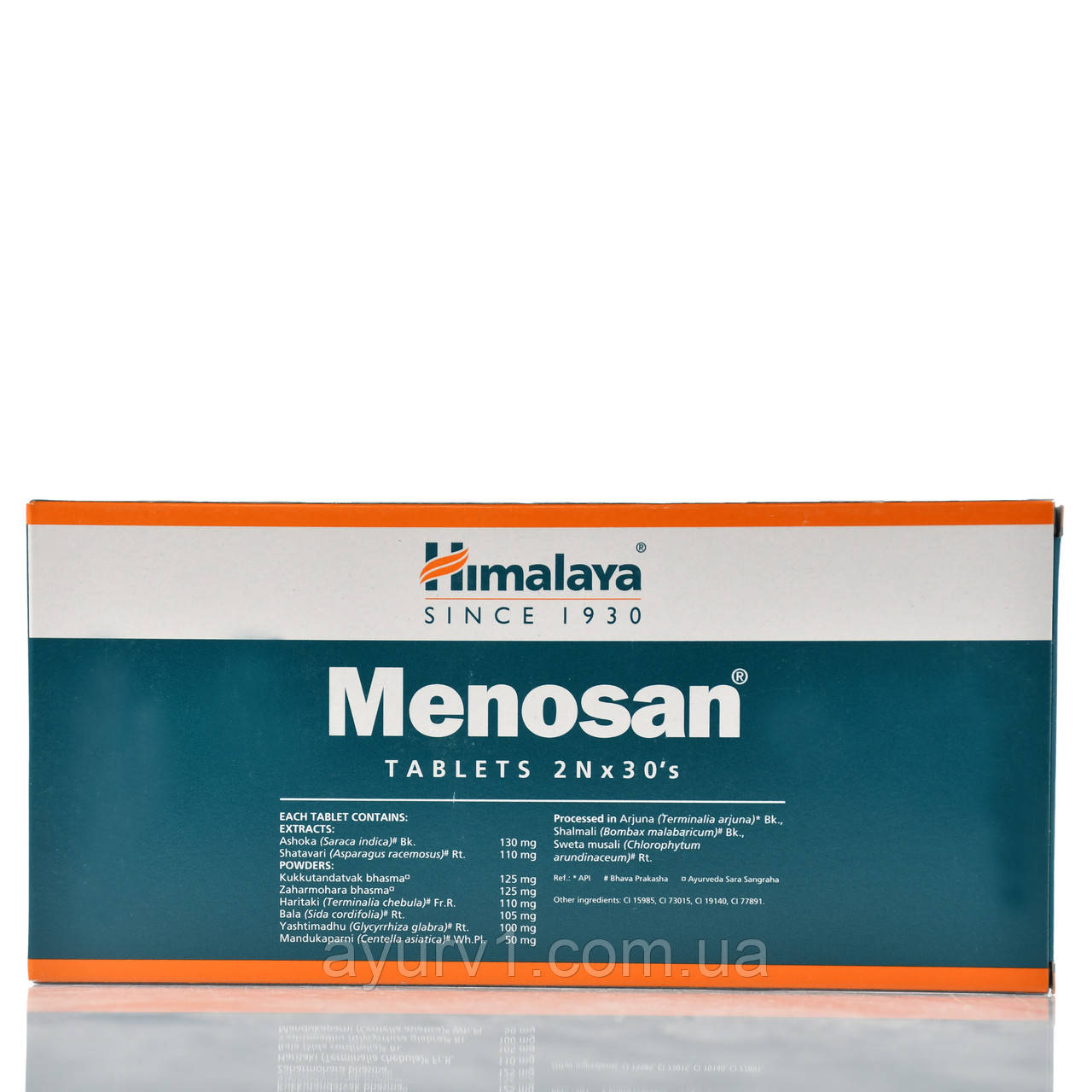 Меносан Хімалая Menosan Himalaya 60 tab для жінок при менопаузі, клімаксі фітоестрогени