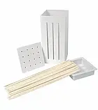 ❤️Пристосування для швидкого нанизування шашлику Brochette Express | Шпажки для шашлику, фото 5