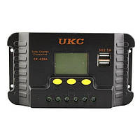 Контроллер заряда солнечной батареи UKC CP-420A 8459 N FG, код: 8200835