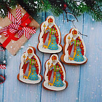 Святой Николай Николайчик на день Николая на день святого Николая пряники в индивидуальной упаковке