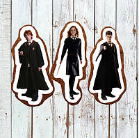 Набор №004 Гарри Поттер пряники съедобные топперы фигурки персонажи герои для торта