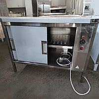 Кухонний тепловий стіл, нагрівання динамічне, 1400 х 800 х 850 (мм)