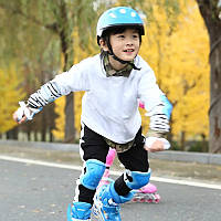 Детский велосипедный шлем. Защитный шлем для детей 4-8 лет.