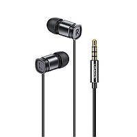Навушники Usams EP-46 Mini 3.5mm In-Ear Earphone 1.2m Black inc tal