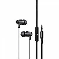 Навушники Usams EP-42 3.5mm In-ear Earphone 1.2m Black inc tal