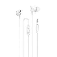 Навушники BOROFONE BM72 Majestic universal earphones with microphone White inc tal